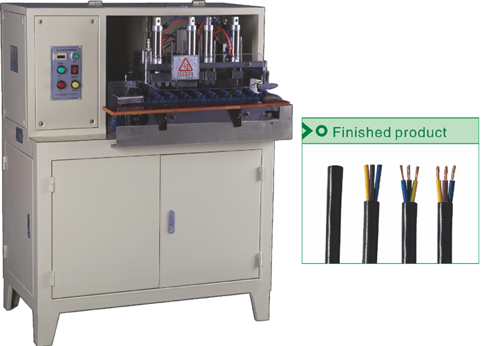 SD-B68S Two core ;Three core wire stripping & twisting machine