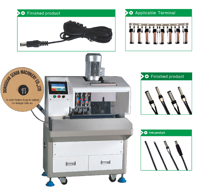 SD-3000DC Full Automatic DC Terminal Crimping Machine