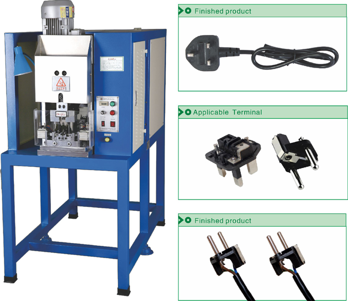 SD-3500S Schuko Type plug Insert Machine